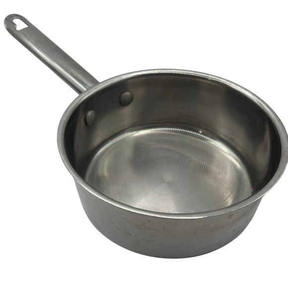 Wolfgang Puck Stainless 3-Pc Pan Set — 2Qt, 1.5Qt Café, 8” Sauté (No Lids) - Picture 5 of 6